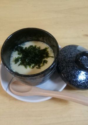 海苔香る　茶碗蒸し-レシピのメイン写真