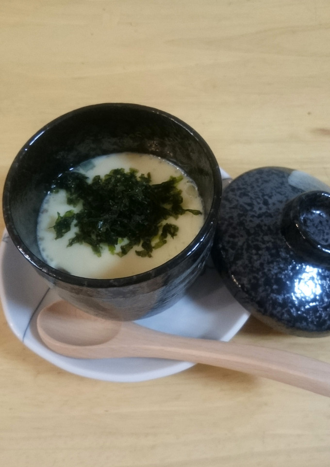 海苔香る　茶碗蒸し-レシピのメイン写真