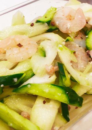 ダイエット用セロリと海老の中華風-レシピのメイン写真