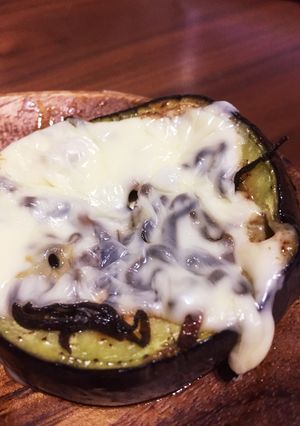 簡単！ナスの塩昆布チーズ焼き-レシピのメイン写真