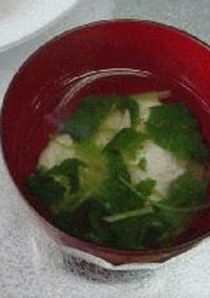 お年寄りの食卓に♪鳥清汁-レシピのメイン写真