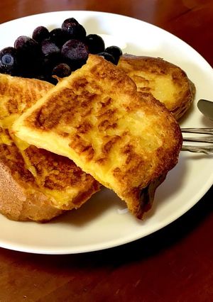 カリフワ★オーブンで焼くフレンチトースト-レシピのメイン写真