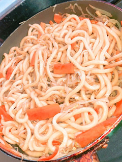 節約☆焼きうどん-レシピのメイン写真