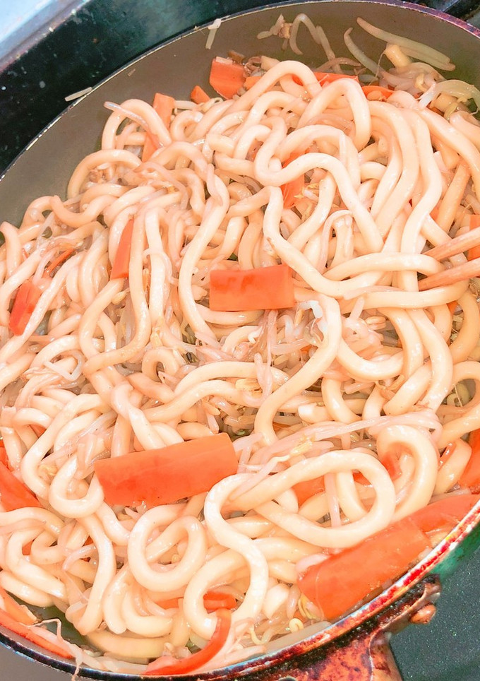 節約☆焼きうどん-レシピのメイン写真