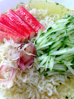 簡単冷やしサラダ麺-レシピのメイン写真