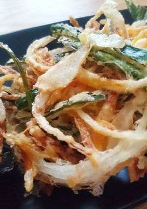 かき揚げ 簡単に丸くさくさくに-レシピのメイン写真