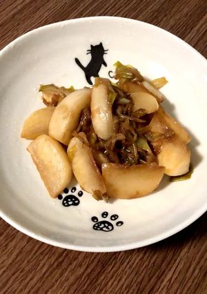 冷めても美味しい カブの炒め煮-レシピのメイン写真