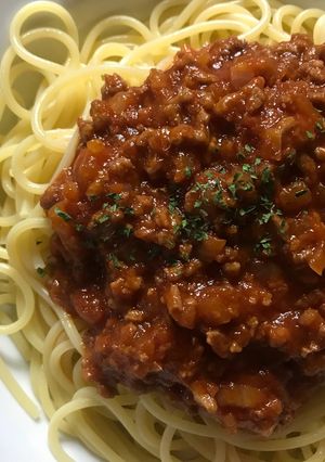 ◦ 手抜き ミートスパゲティ-レシピのメイン写真