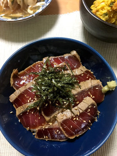 たたき長芋入り まぐろの漬け丼-レシピのメイン写真