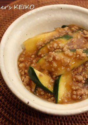 【農家のレシピ】ズッキーニのそぼろ煮-レシピのメイン写真