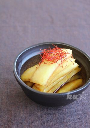 ［簡単 スイカ 皮 お漬物 中華風］-レシピのメイン写真