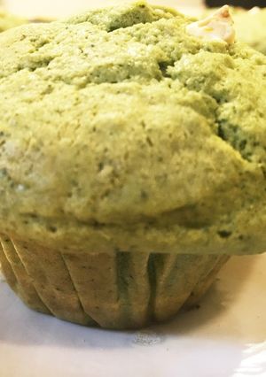 抹茶とホワイトチョコのマフィン-レシピのメイン写真