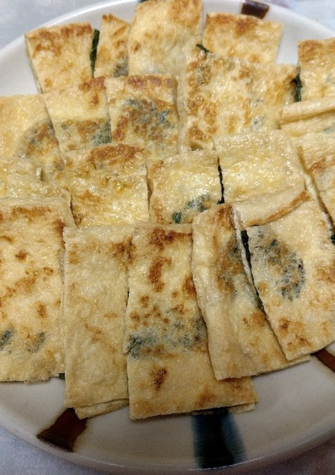 油揚げの大葉はさみ焼き-レシピのメイン写真