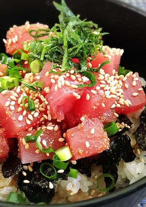 ごまと大葉が香る☆簡単まぐろ丼-レシピのメイン写真