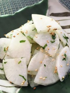 簡単5分置くだけ☆大根とごま大葉の漬物-レシピのメイン写真