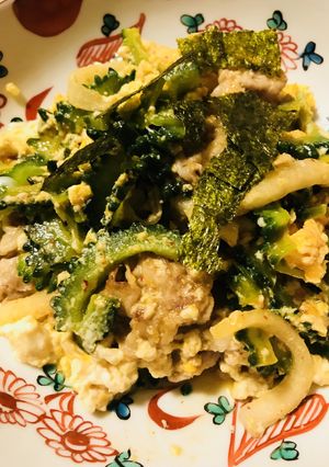 大根追加のキムチ風味ゴーヤーチャンプルー-レシピのメイン写真