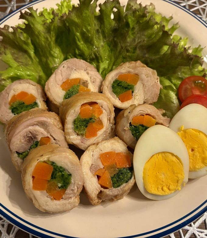 照焼チキンロール 〜野菜巻き〜-レシピのメイン写真
