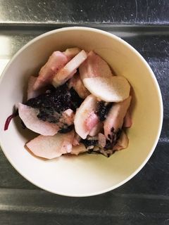 ながいもの梅じそあえ-レシピのメイン写真
