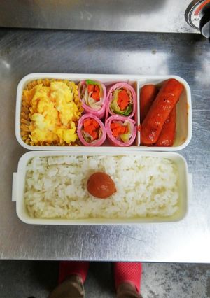 7月1日私のお弁当-レシピのメイン写真