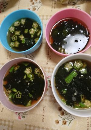 夏のねばねば酢ープ-レシピのメイン写真