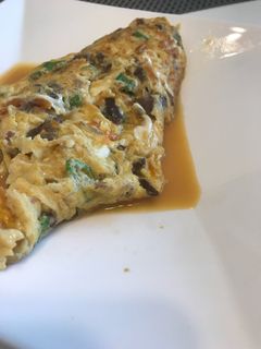 残った牛丼でオムレツ-レシピのメイン写真