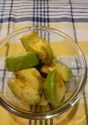 アボカドの生姜酢醤油和え★-レシピのメイン写真