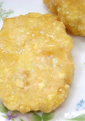 ♡胃腸に優しい♪少し甘辛煮ハンバーグ♡-レシピのメイン写真