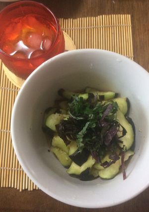なすサラダ-レシピのメイン写真