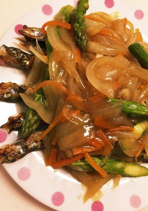ししゃもの野菜あんかけ-レシピのメイン写真
