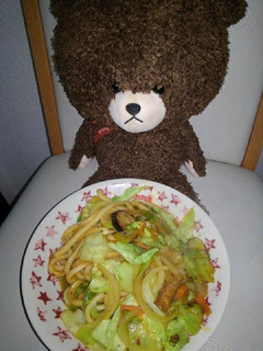 カレー風マヨ焼きうどん‼️-レシピのメイン写真