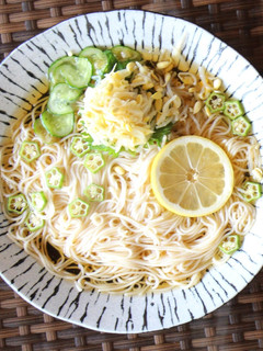 さっぱり もやしレモンそうめん☆-レシピのメイン写真