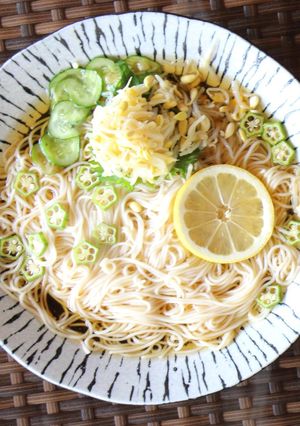 さっぱり　もやしレモンそうめん☆-レシピのメイン写真