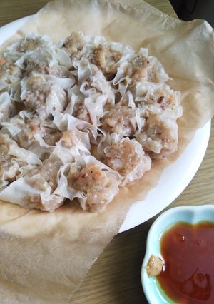 BIG焼売(はんぺん.エビ.豚挽肉入り)-レシピのメイン写真
