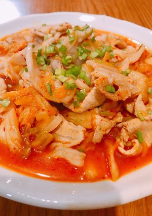 失敗しない簡単！豚肉キムチ中華風-レシピのメイン写真