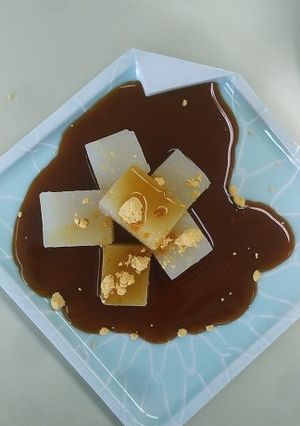 そば湯寒天-レシピのメイン写真