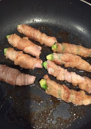 夏に☆オクラの豚肉巻き-レシピのメイン写真