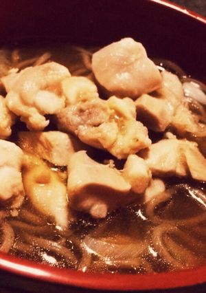 ほんとに美味しい♪さっぱり鷄ぽんそば☆-レシピのメイン写真