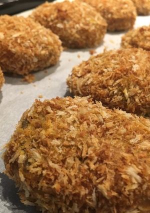 ヘルシー★揚げないかぼちゃコロッケ♪-レシピのメイン写真