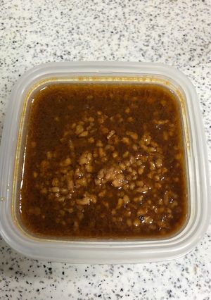 簡単 美味しい肉味噌をたくさん作りおき-レシピのメイン写真