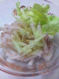 梅おかかで大根サラダ-レシピのメイン写真