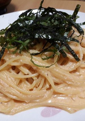 濃厚☆明太子カルボナーラ-レシピのメイン写真