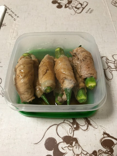肉巻きオクラ-レシピのメイン写真