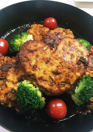ハンバーグ-レシピのメイン写真