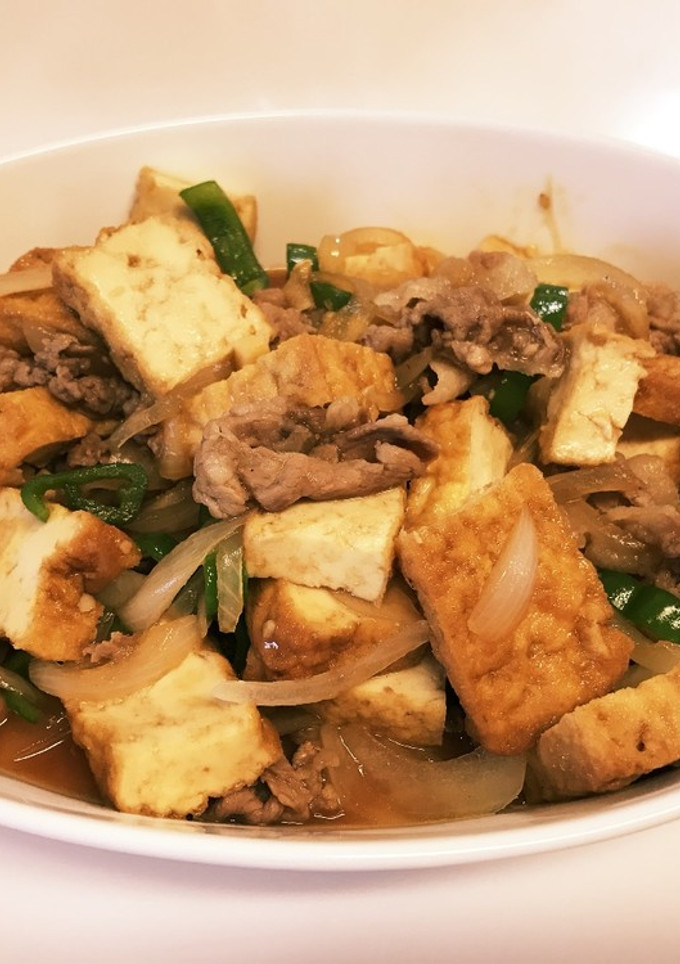 豚肉と厚揚げの焼肉のタレ炒め-レシピのメイン写真