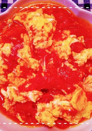 鶏がらで簡単！トマトと卵の中華炒め-レシピのメイン写真