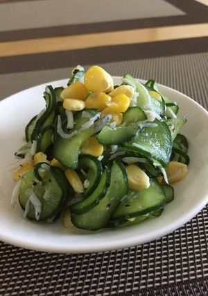 スパイシー！じゃことキュウリの酢の物-レシピのメイン写真