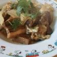 余った角煮でほっこり卵とじ
