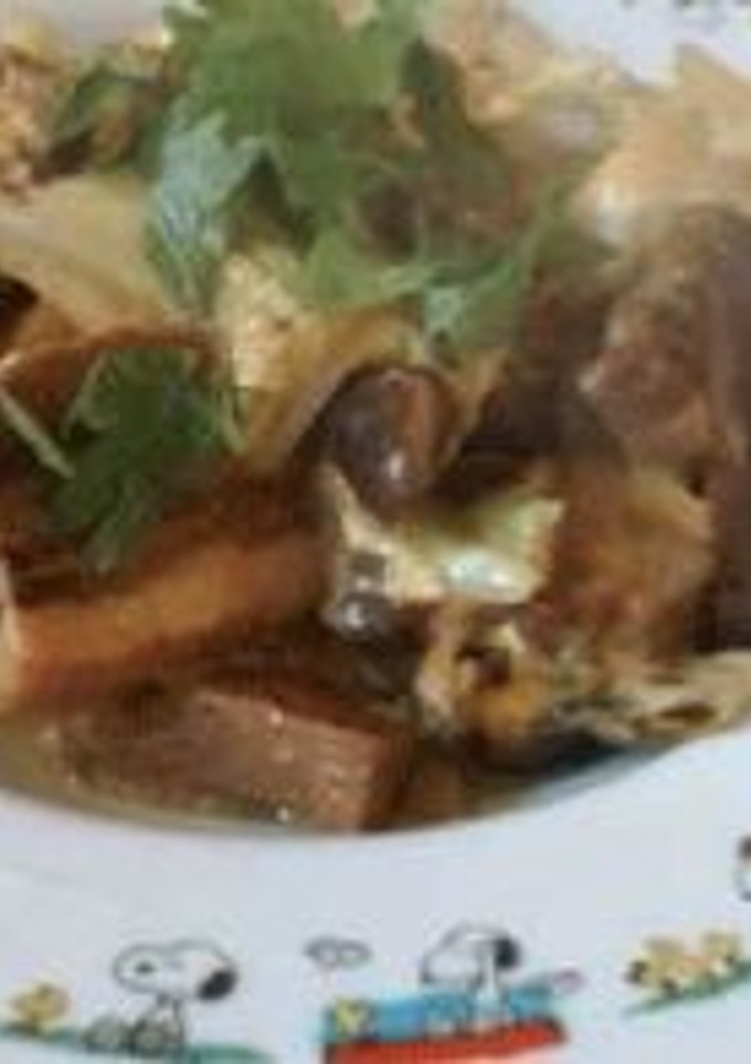 余った角煮でほっこり卵とじ-レシピのメイン写真