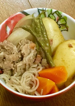 さっぱり・梅風味の肉じゃが-レシピのメイン写真