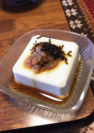 夏にピッタリ☆はちみつ梅のさっぱり冷奴-レシピのメイン写真